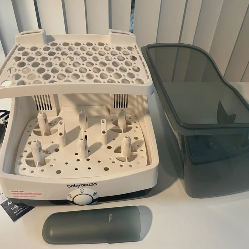 Baby Brezza Bottle Sterilizer & Dryer - 6 Bottles Dried & Sterile in 10 Minutes! - Picture 3 of 14